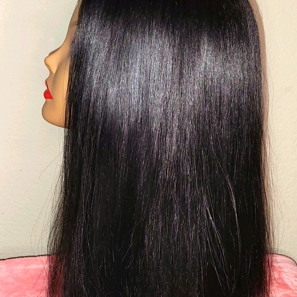 Straight lace front Bob Synthetic wig - Picture 4 of 5